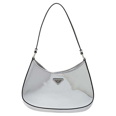 silver prada bag cleo|prada cleo bag vintage.